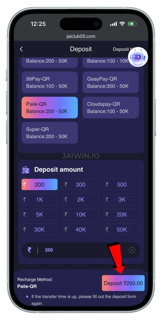 JAIWIN-DEPOSIT-PAGE