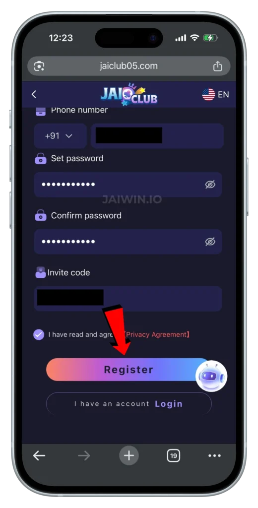 JAIWIN-REGISTER
