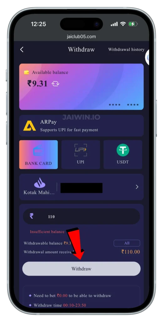 JAIWIN-WITHDRAWAL-PAGE